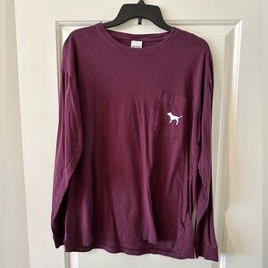 VS Pink Logo Shirt Size Medium.